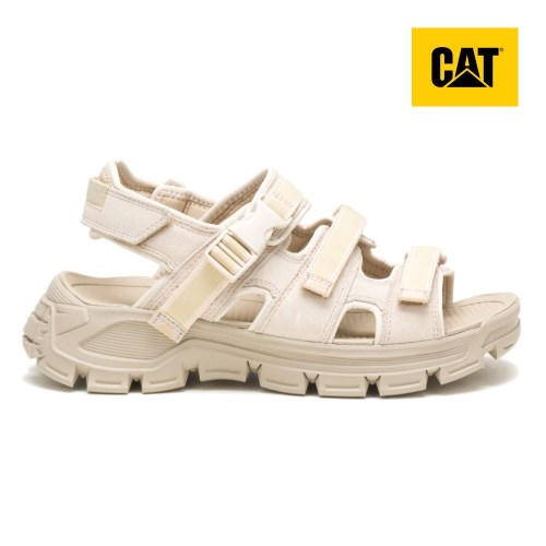 Caterpillar Progressor Buckle Sandalen Dames Beige (LKCW.NL)